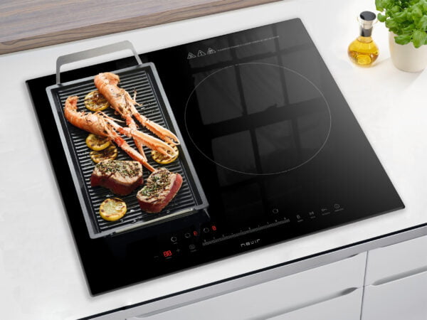 Placa inducción Flex Nevir 3 fuegos